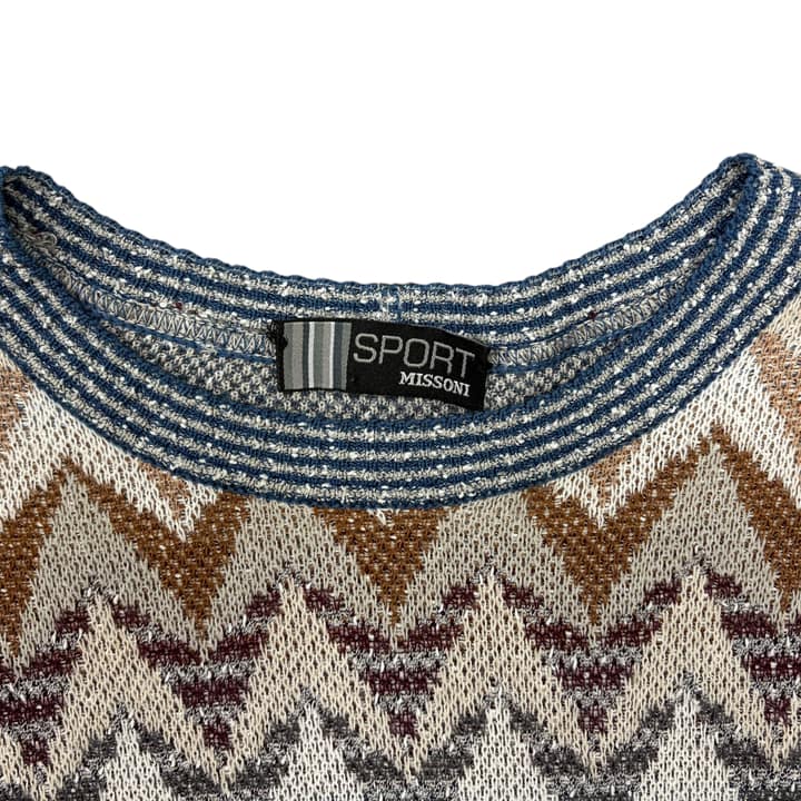 MISSONI SPORTS Zigzag Pattern Sweater