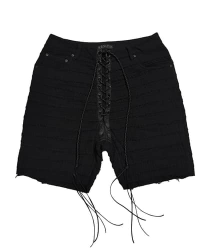 CRUST BAGGY SHORTS_BK