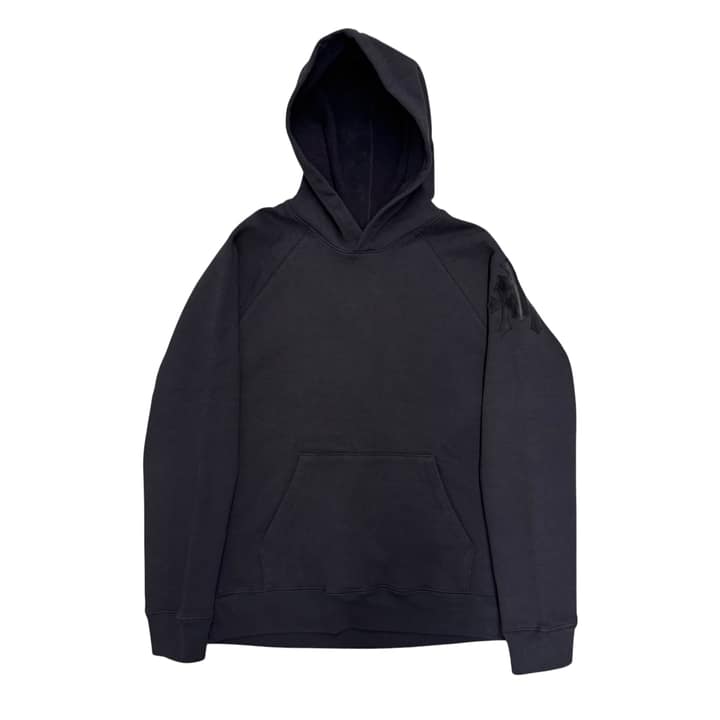 CHROME HEARTS Leather Cross Patch Hoodie