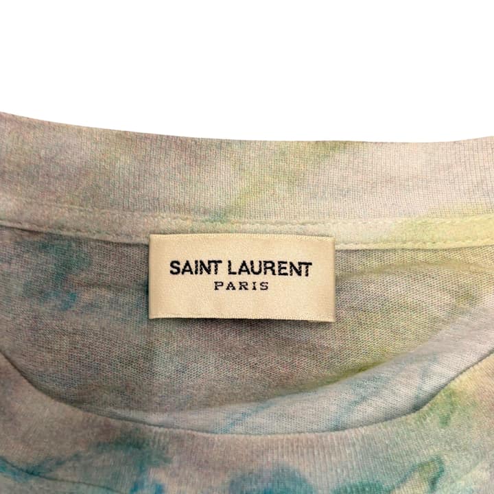 SAINT LAURENT Tie-Dye T-Shirt