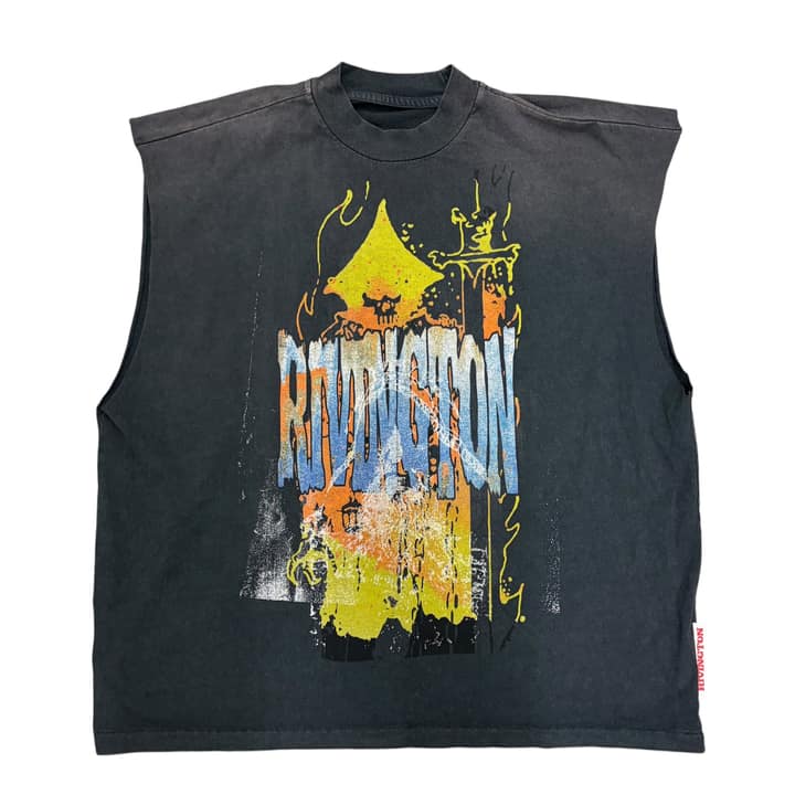 RIVINGTON Sleeveless Graphic Tee