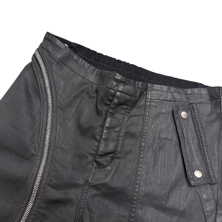 RICK OWENS Waxed Biker Pants