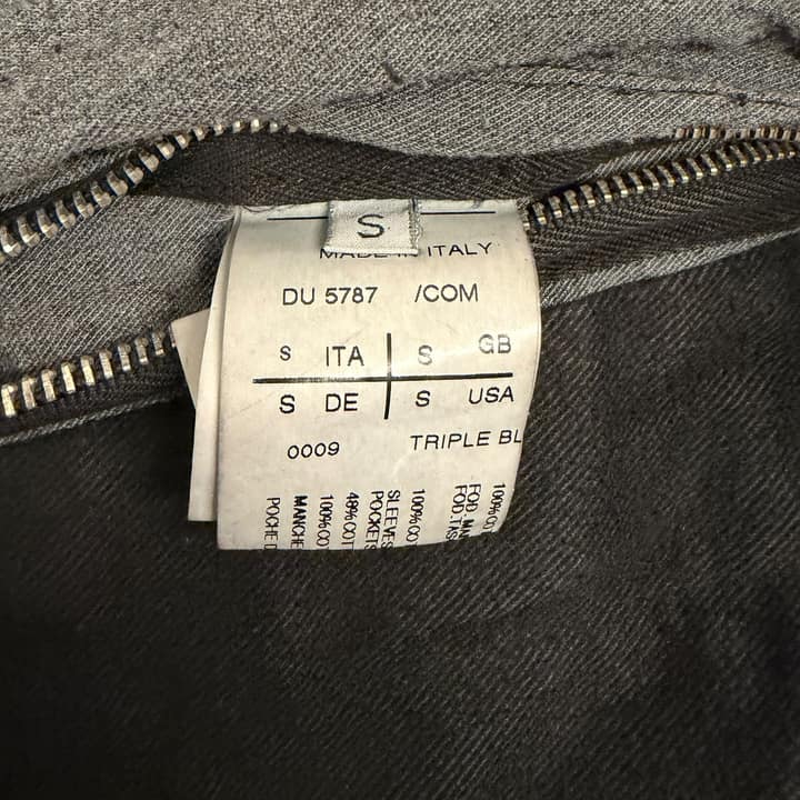 RICK OWENS Side Button Jacket