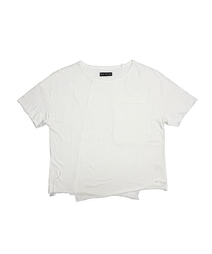ASYMMETRIC T-SHIRT_WH