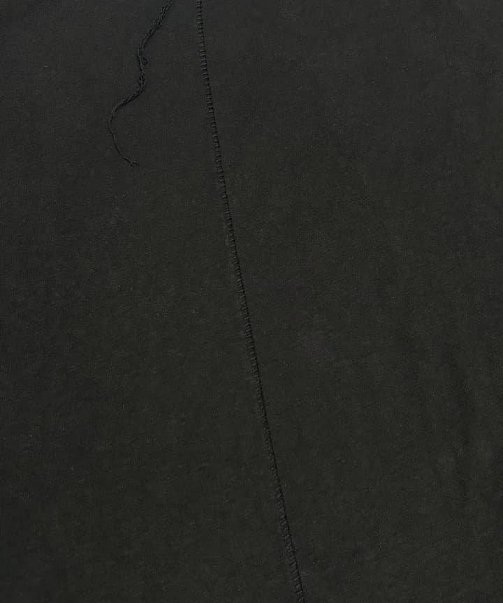 ASYMMETRIC T-SHIRT_BK