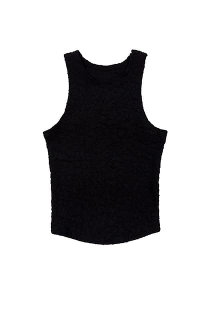  ESSENTIAL DANCER CROP TANK TOP_BLACK