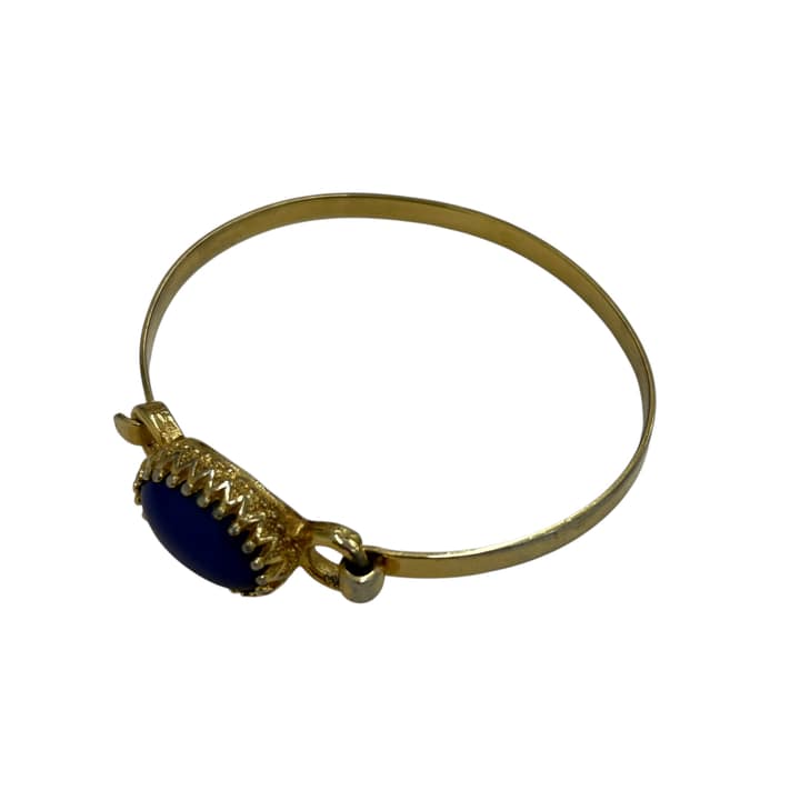 Avon Vintage Blue Stone Bangle