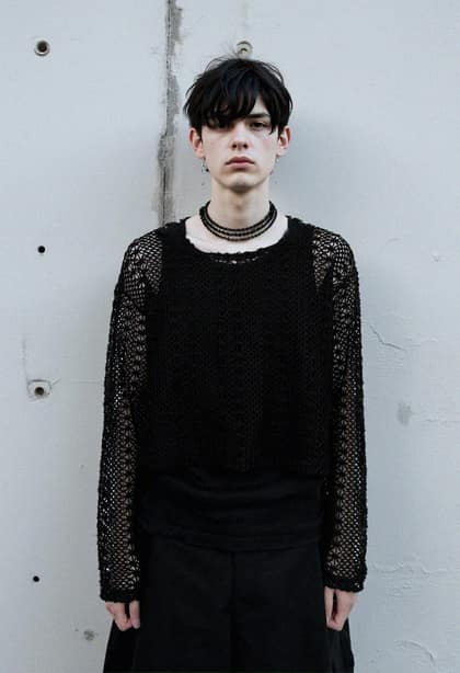 Flower net longsleeve