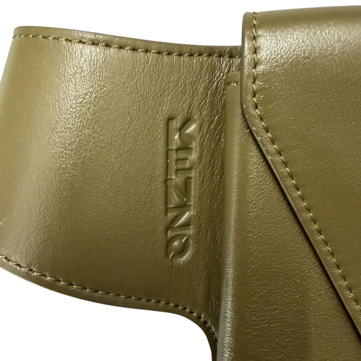 KENZO Multi-Pocket Leather Waist Bag