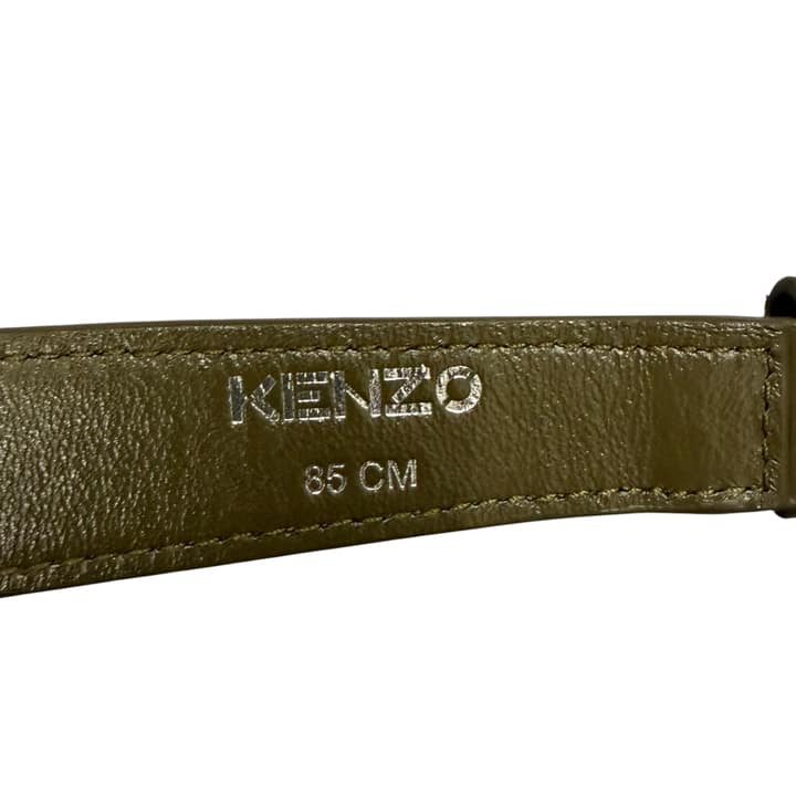 KENZO Multi-Pocket Leather Waist Bag