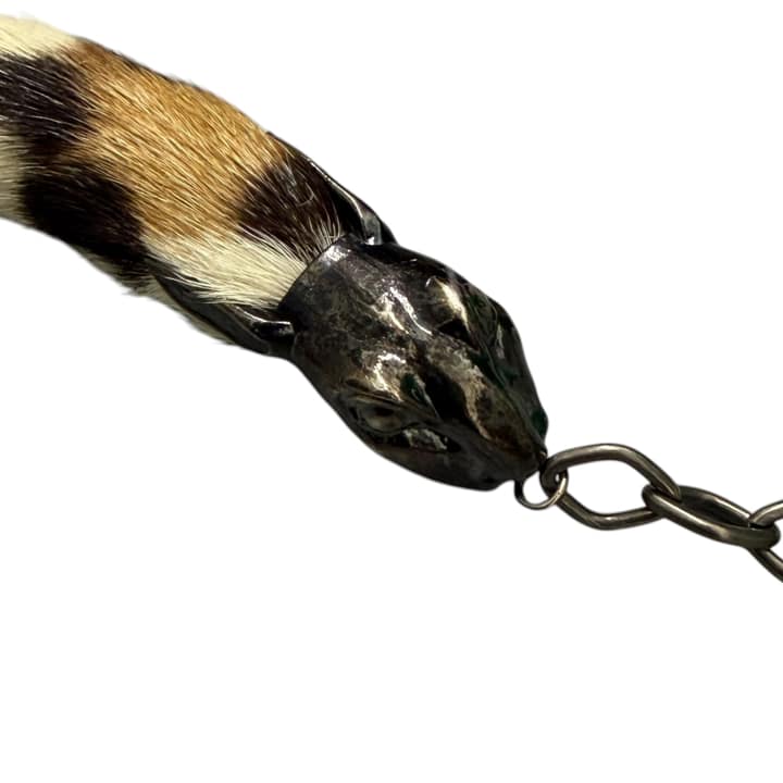 MARNI Leopard Print Rabbit Necklace