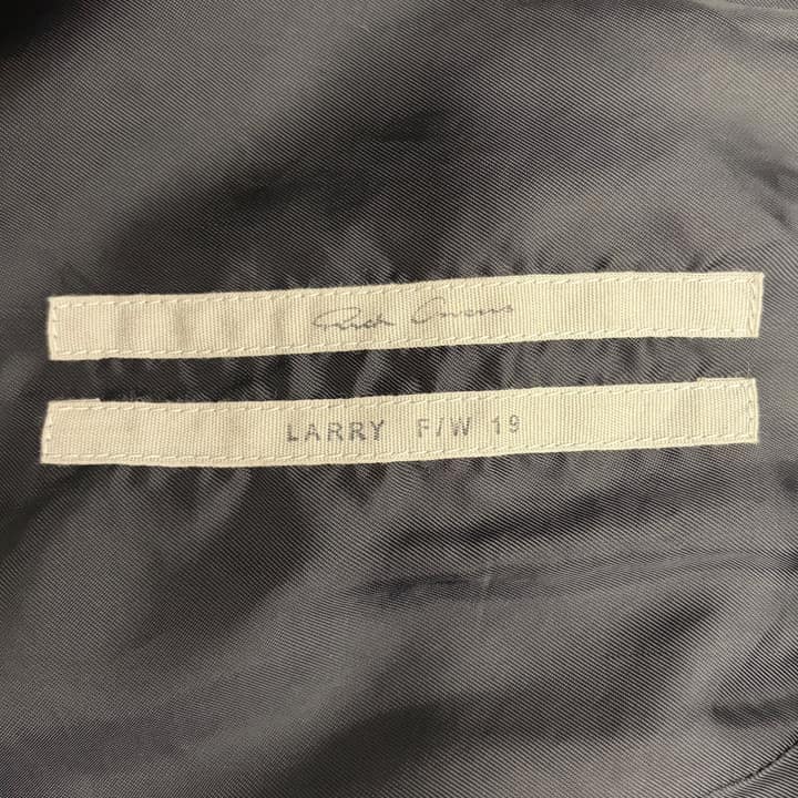 RICK OWENS leather jacket