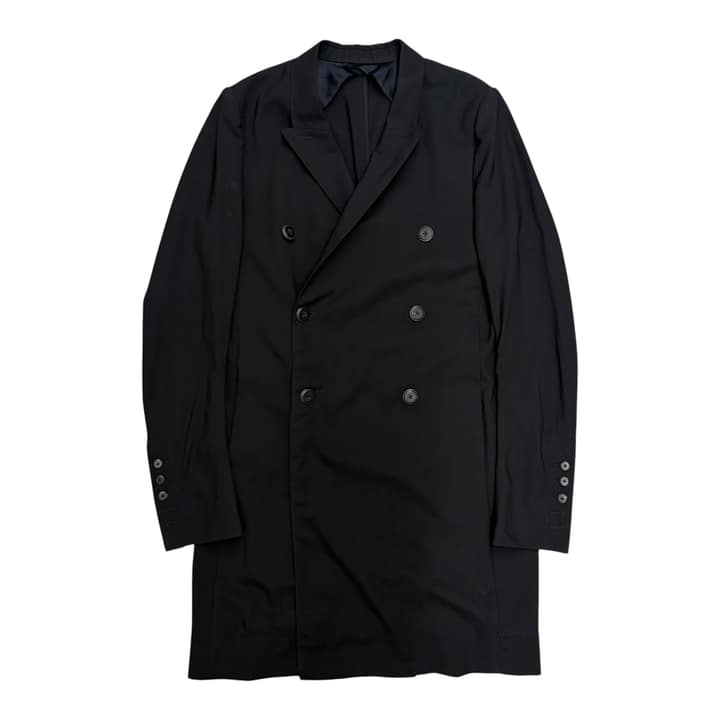 RICK OWENS Double Breasted Coat