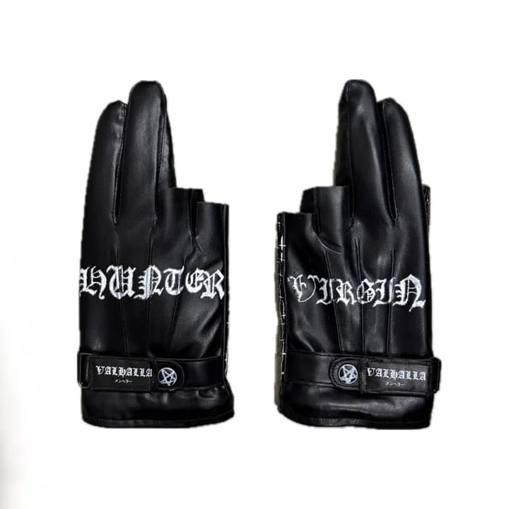 1of1 Virgin Hunter Graffi Leather Gloves