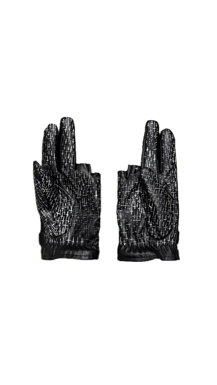 1of1 Virgin Hunter Graffi Leather Gloves
