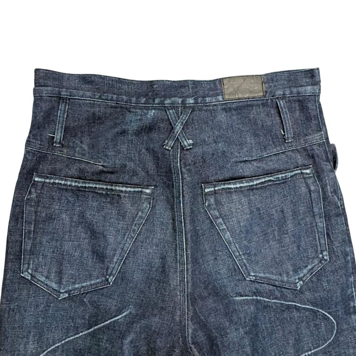 KOZABURO Flared Denim Pants