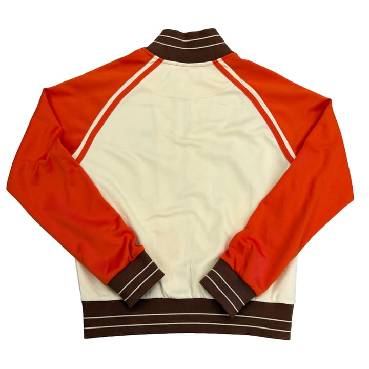 Wales Bonner Percussion Logo Embroidered Recycled Jersey Track Jacket Yellow 상세 이미지 1