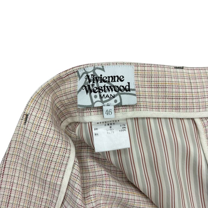 Vivienne Westwood Check Pattern Pants 상세 이미지 4
