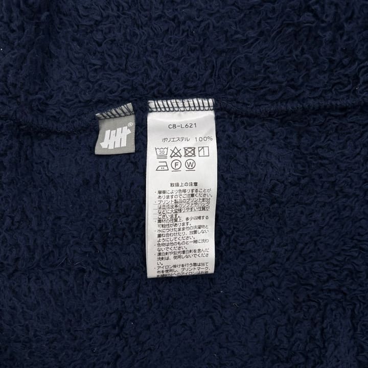 CHAMPION × UNDEFEATED Fleece Zipper Jacket 상세 이미지 4