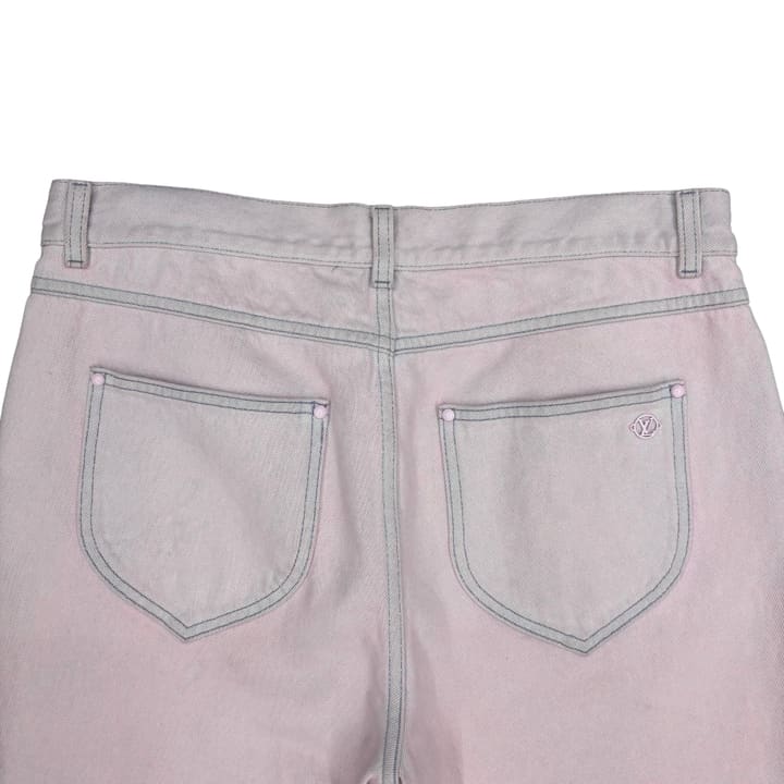 LOUIS VUITTON Light Pink Denim Pants 상세 이미지 4