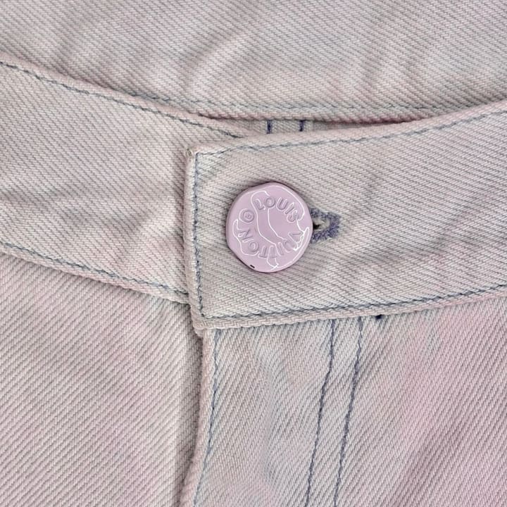 LOUIS VUITTON Light Pink Denim Pants 상세 이미지 3