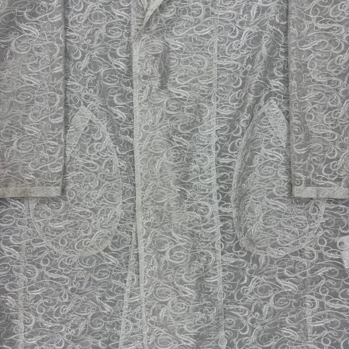 Sulvam Patterned Long Coat 상세 이미지 4