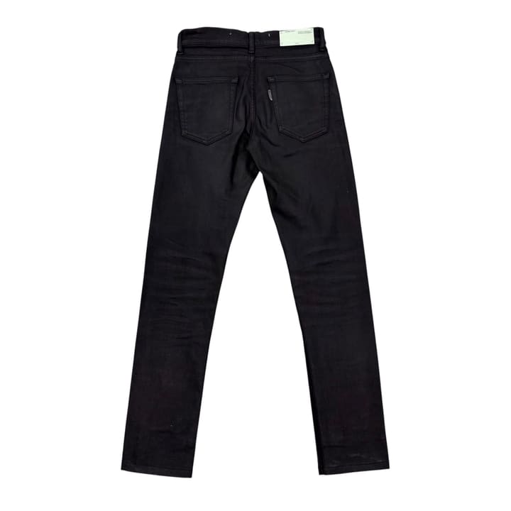 Off-White Mix Rock Slim Denim Black 상세 이미지 1