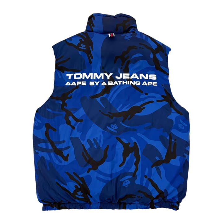 TOMMY X AAPE Reversible Puffer Vest SS22 상세 이미지 1