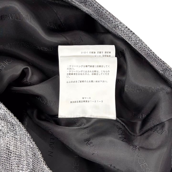 John Lawrence Sullivan Black Snakedskin Pants 상세 이미지 3