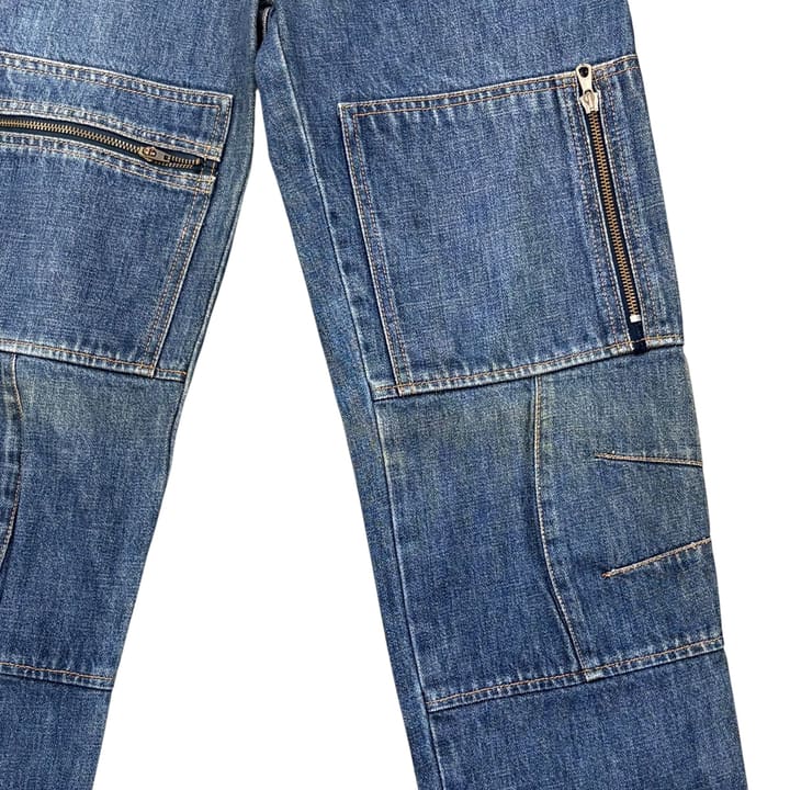 Walter Van Beirendonck Cargo Denim Pants 상세 이미지 4