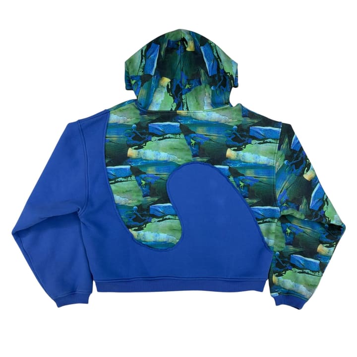 ERL Fleece Hoodie Green 상세 이미지 1