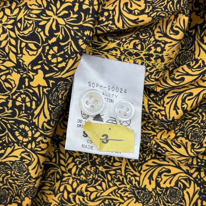 SOPHNET Floral Pattern Long Sleeve Shirt 상세 이미지 3