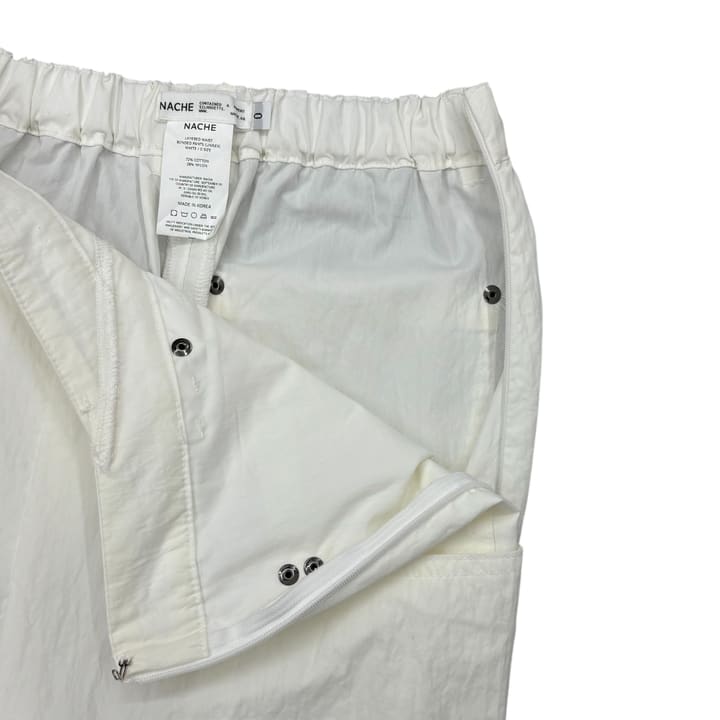 Nache White Cargo Pants 상세 이미지 2