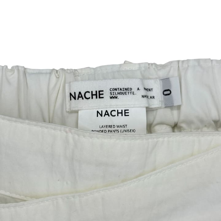Nache White Cargo Pants 상세 이미지 7