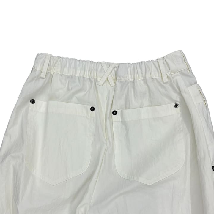 Nache White Cargo Pants 상세 이미지 3