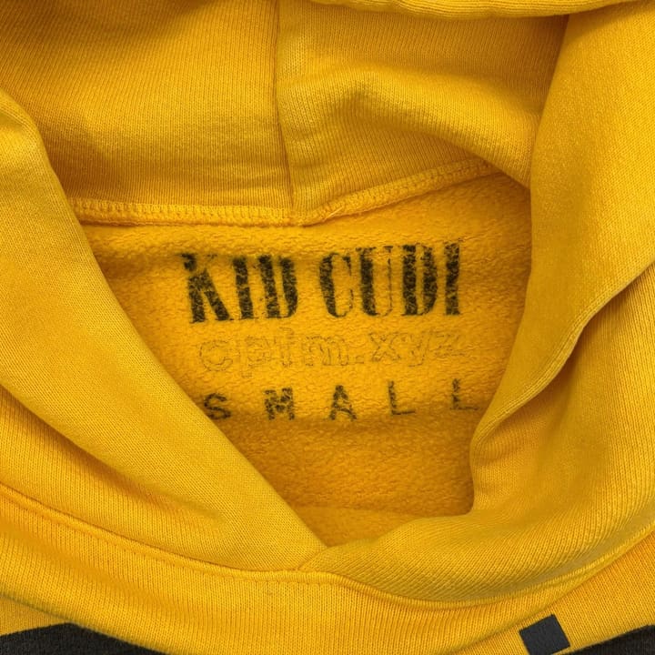 CPFM XKid Cudi Swin In The Light Yellow Hoodie 상세 이미지 4