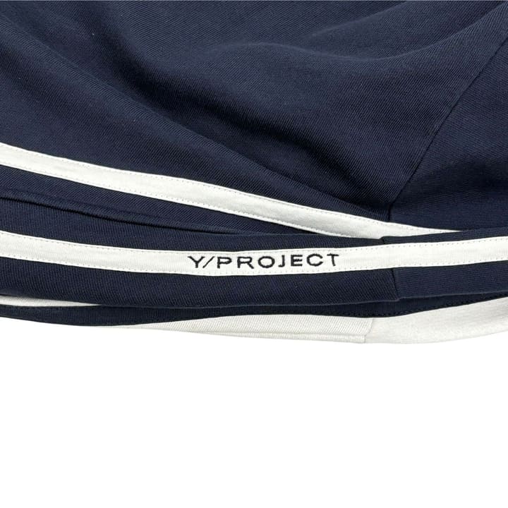 Y/Project AW18 Double Layer Sweatshirt Navy & White 상세 이미지 7