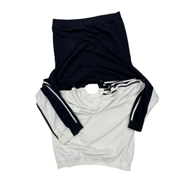 Y/Project AW18 Double Layer Sweatshirt Navy & White 상세 이미지 4