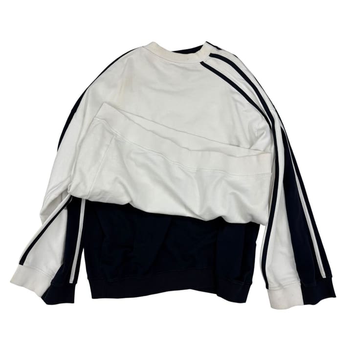 Y/Project AW18 Double Layer Sweatshirt Navy & White 상세 이미지 5