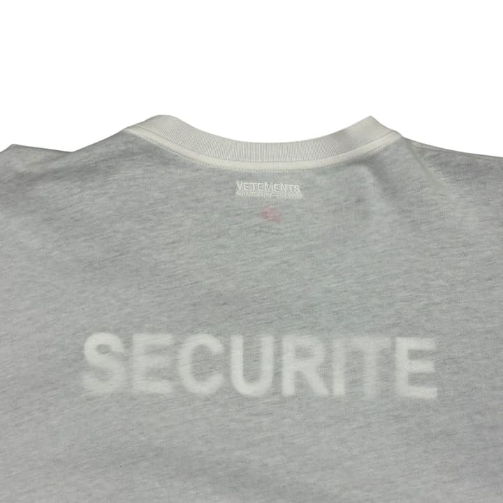 Vetements SECURITE T-Shirt 상세 이미지 3