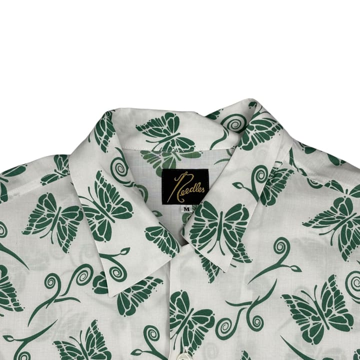 NEEDLES butterfly Short Sleeve Shirt 상세 이미지 2