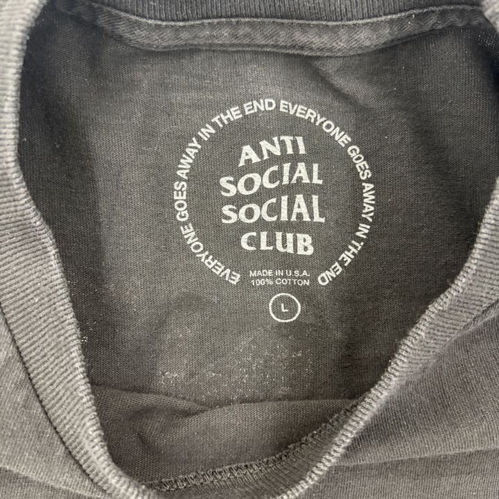 ANTI SOCIAL SOCIAL CLUB X PRAGMENT T-Shirt 상세 이미지 4