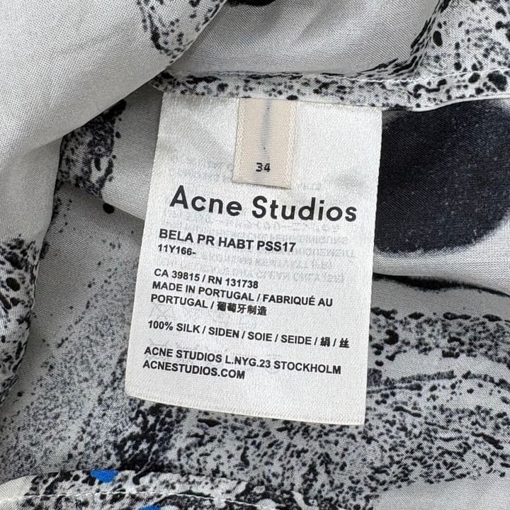 ACNE STUDIOS Abstract Pattern Shirt 상세 이미지 3