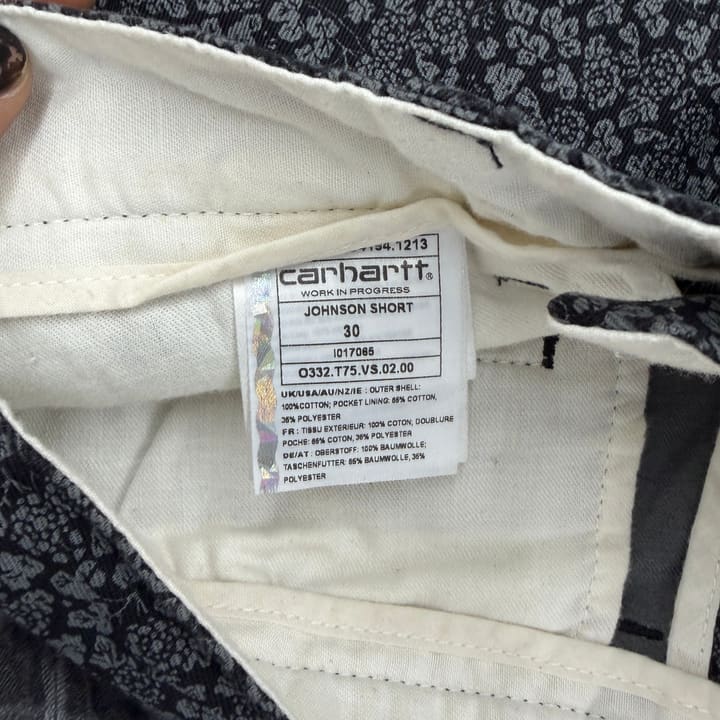 CARHARTT Floral Print Shorts 상세 이미지 3