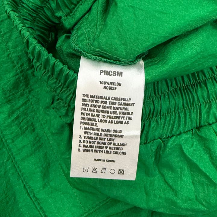 PARACOSM Green Cargo Shorts 상세 이미지 3