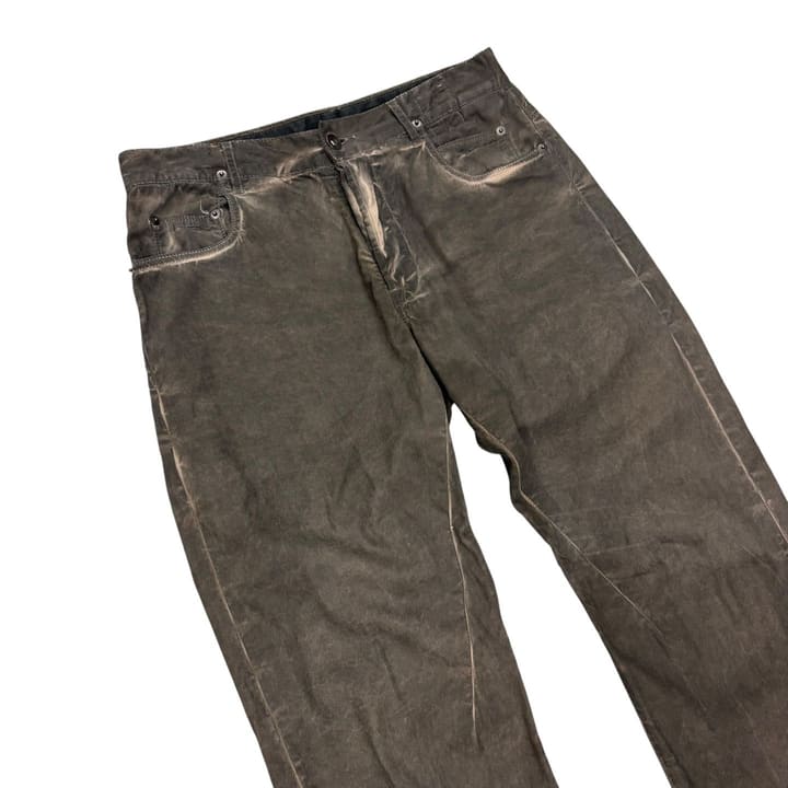 RICK OWENS DRKSHDW Washed Denim Pants 상세 이미지 2