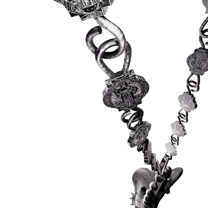 Jane Doe ᛭ Necklace 「Steel」 상세 이미지 3
