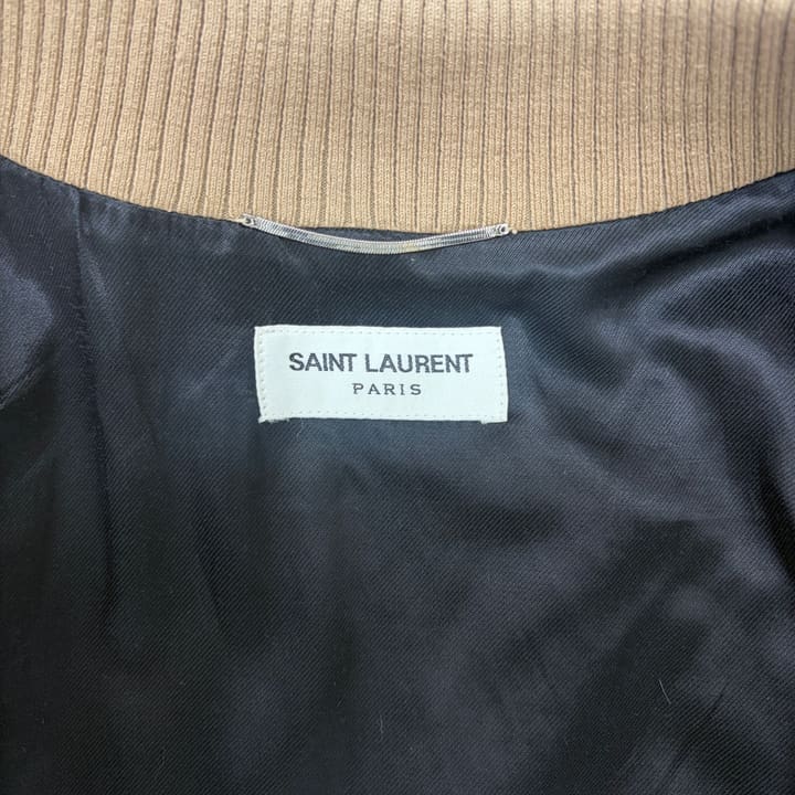 SAINT LAURENT Quilted Bomber Jacket 상세 이미지 2