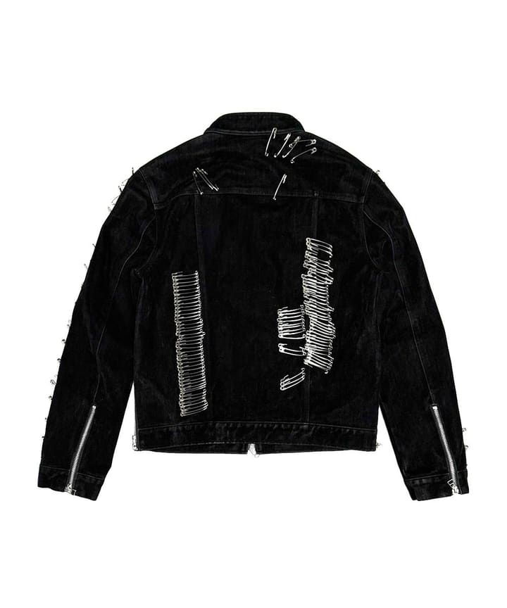 YVES VELVET DENIM JACKET 상세 이미지 1