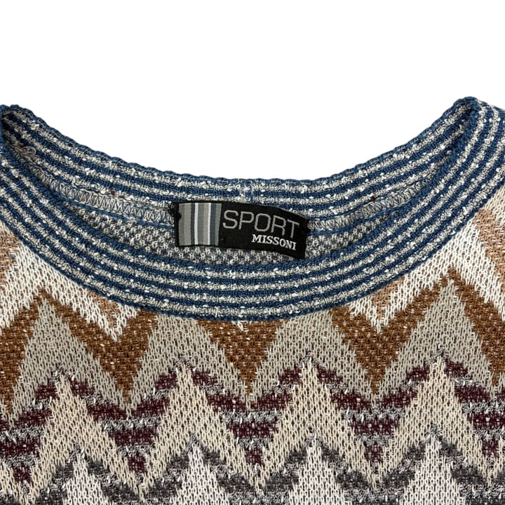 MISSONI SPORTS Zigzag Pattern Sweater 상세 이미지 2